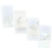 Portable size - Coastlines Note Pads