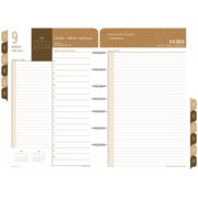 Desk size - Diary Refill - Sandalwood 2-Page-Per-Day