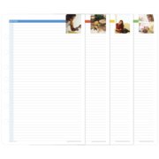 Desk size - Wellness Note Pads