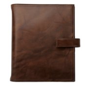 Desk size - Outback Leather Binder - Snap-Tab
