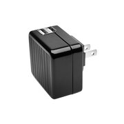 AbsolutePower™ Dual USB Wall Charger with USB Adapters