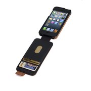 Portafolio™ Flip Wallet for iPhone® 5 - Tan Nappa
