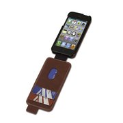 Portafolio™ Flip Wallet for iPhone® 5 - Maroon Marble