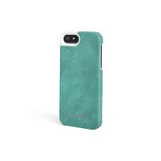 Leather Texture Case for iPhone® 5 - Teal