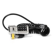 ClickSafe® Portable Combination Laptop Lock