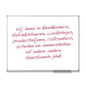 Whiteboards Magnetisch Emaille