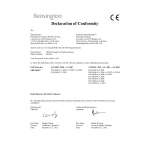USB3.0 Single Port Docking Station (K33970,K33971,M01166)