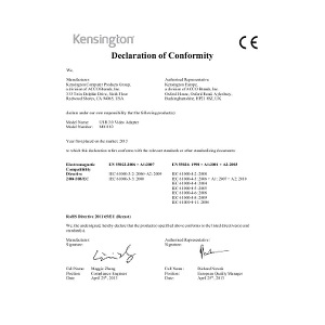 USB 3.0 Video Adapter (K33974,M01183)