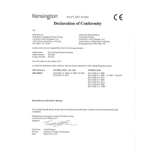 Pro Fit Wired Windows 8 Mouse (K72323,M01288)
