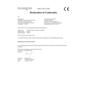 EU DoC (K33992,M01321)