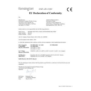 EU DoC SD4600P (K38231,M01338)