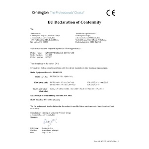 EU DoC (K72322,M01287)
