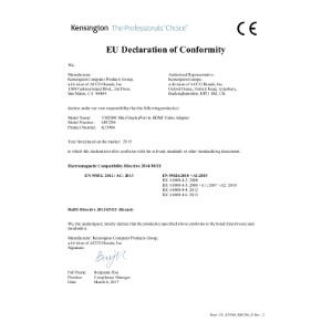 EU DoC (K33986,M01296)