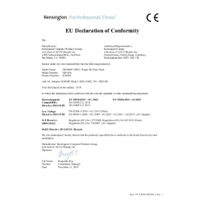 EU DoC SD2000P (K38260,M01426)