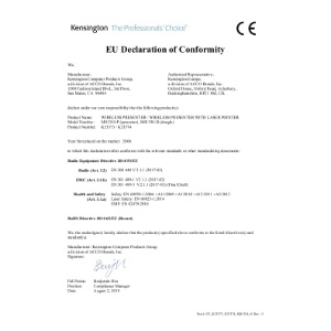 EU DoC (K33373,K33374_M01354)