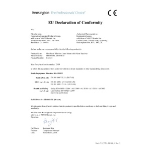 EU DoC (K72334_M01040)