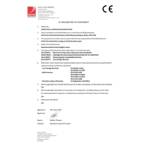 Activita Pod+ Strip Strip+ Daylight Lamps CE Declaration - 2019 June (DS)