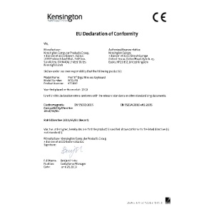EU DoC (K75400, M01439)