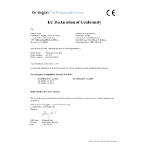 EU DoC (K72110, K74531, M01313)