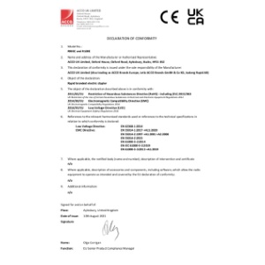 R90EC R100E CE UKCA Declaration - 2021 August