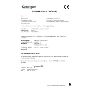 EU DoC (K80250,K80251,M01618)