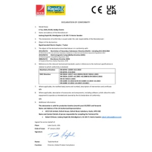 E-TAC E100 ES140 Hobby CE UKCA Declaration - 2023 January (DS)