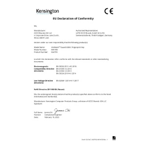 EU DoC ( K64709, M01493)