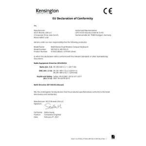 EU DoC (K75502, K75504, M01502-K, M01502-D)