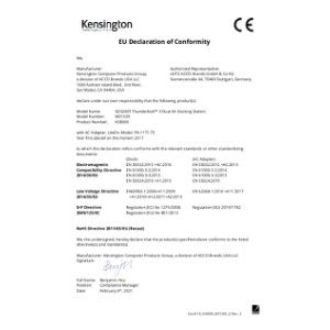 EU DoC (K38300, M01339)
