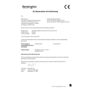 EU DoC (K33065, M01483)