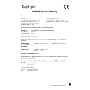 EU DoC (K33597, M01572)