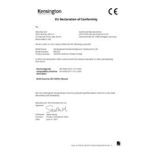 EU DoC (1500109, K64370, K72444, K72446, M01567)