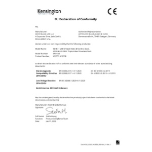 EU DoC (K33557, K33558, M01650)