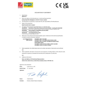 Optima 70 CE UKCA Declaration - 2023 June (DS)