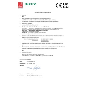 9015 - Wall Clock CE UKCA Declaration - 2023 October (DS)