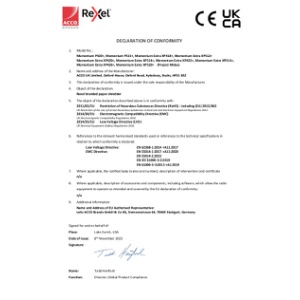 Momentum+ P420 P515 XP418 XP512 XP420 XP514 XP422 XP516 XP426 XP520 CE UKCA Declaration - 2023 November (DS)