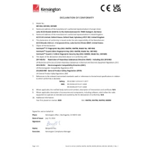 EU UK DoC (K64704, K64706, K64708, K65050, M01454, M01492, M01689)