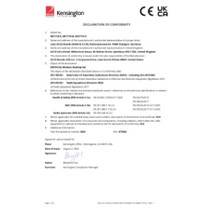 EU UK DoC (K75562, M01710-K, M01710-M, M01719-D)