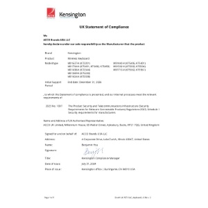 UK PSTI SoC (Keyboard)