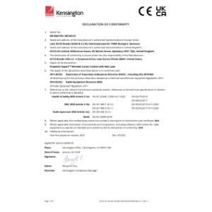 EU DoC (K72425,M01665-PRS, M01403-D)