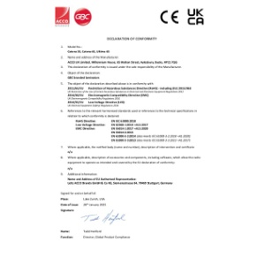 Catena 35 65 Ultima 65 CE UKCA Declaration - 2025 January (DS)