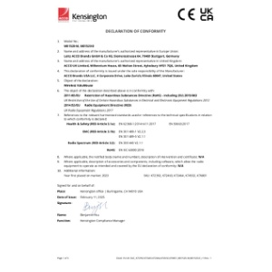 EU UK DoC (K72392,K72463,K72464,K74532,K76801, M01520-M,M01520-D)