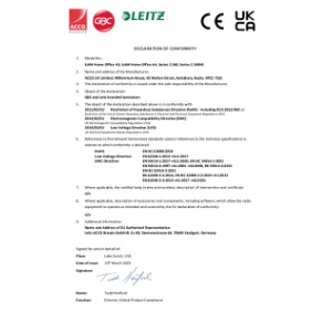 iLAM Home Office A3 A4 Series 2 240 240HS CE UKCA Declaration - 2025 March (DS)