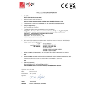 Promax QS RPS812 QS RPX612 CE UKCA Declaration - 2025 April (DS)