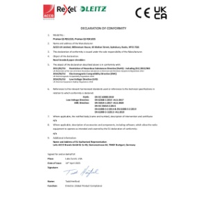 Promax QS RSS1535 QS RSX1035 CE UKCA Declaration - 2025 April (DS)