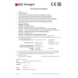 EU UK DoC (K72080,K72081,K72084,K72085,K72087,M01627-M,M01627-D)