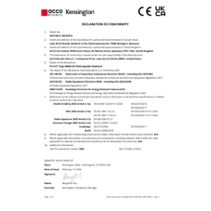 EU UK DoC (K72485,K75412, M01749-K, M01678-D)