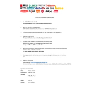 ACCO PPWR Declaration 01 - 2026 June