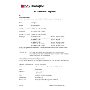 UK PSTI SoC (Keyboard)