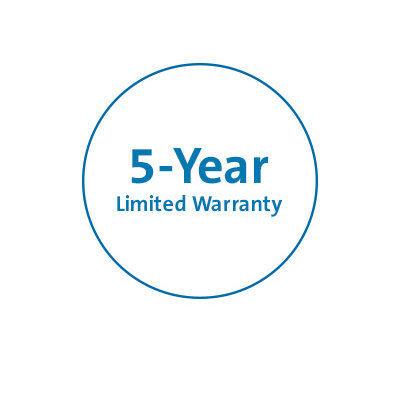 5-Year Limited Warranty